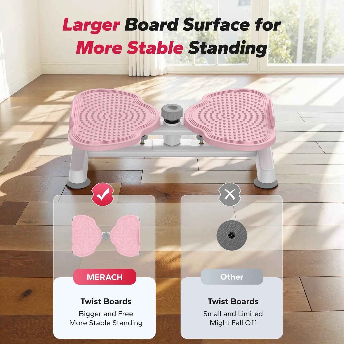 MERACH Waist Sculpt Twister – Core & Ab Toner for Home Workouts