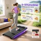 Transform Your Workspace with the AQUVII 4-in-1 Under Desk Treadmill - Compact, Portable, and Perfect for Home & Office!