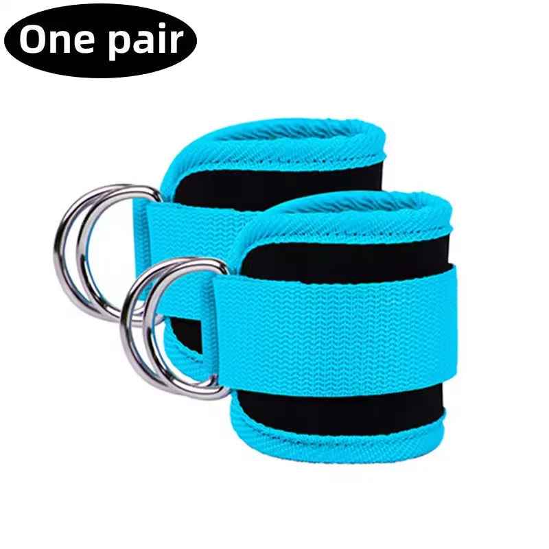 Ankle Resistance Bands with Cuffs – 3-Level Adjustable Glute & Leg Trainer