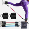 Ankle Resistance Bands with Cuffs – 3-Level Adjustable Glute & Leg Trainer