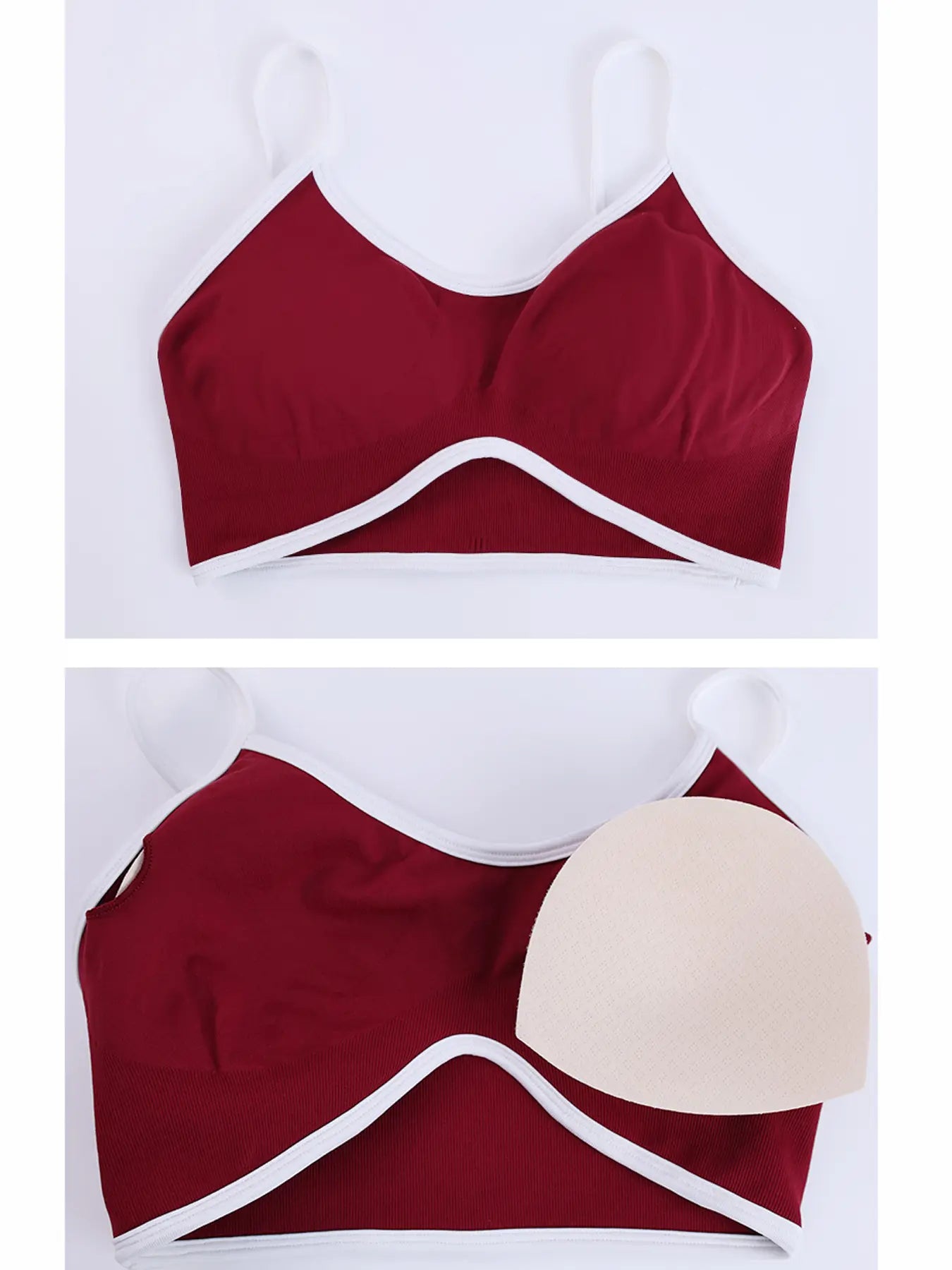 Women's 2-Piece Seamless Ribbed Workout Set | Sports Bra & Butt Lifting Leggings