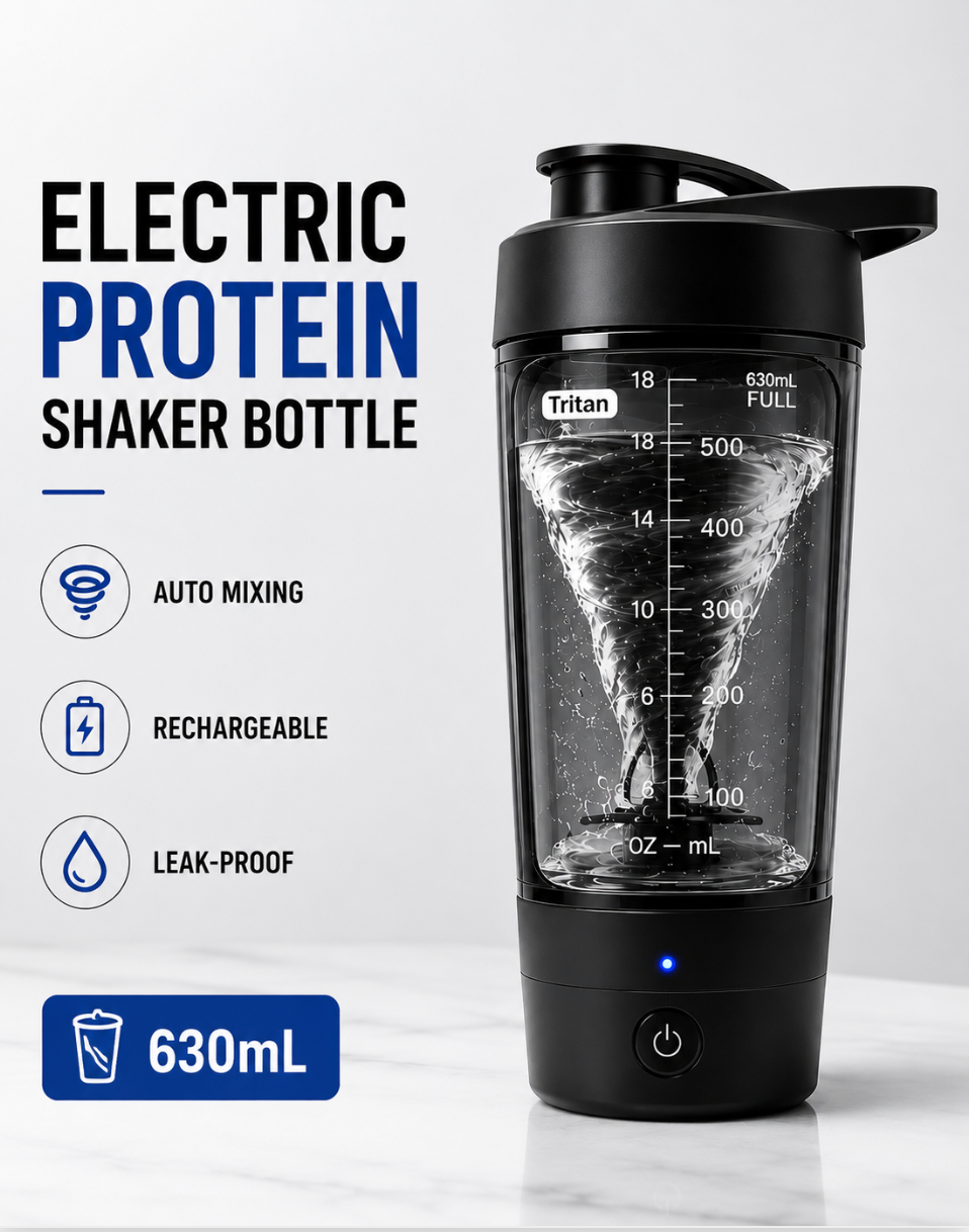 Electric Protein Shaker Bottle