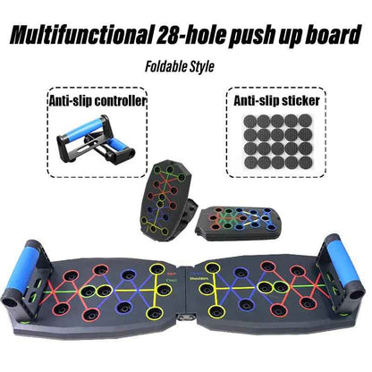 5-In-1 Push Up Board – Full Upper Body Home Gym | 28 Positions