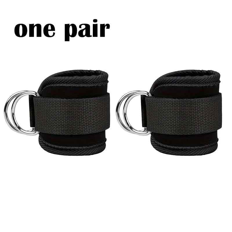Ankle Resistance Bands with Cuffs – 3-Level Adjustable Glute & Leg Trainer
