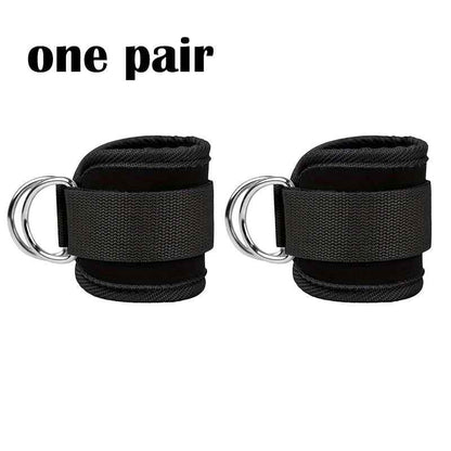Ankle Resistance Bands with Cuffs – 3-Level Adjustable Glute & Leg Trainer