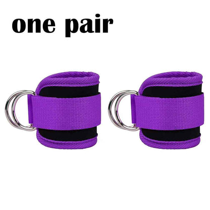 Ankle Resistance Bands with Cuffs – 3-Level Adjustable Glute & Leg Trainer