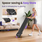 Transform Your Workspace with the AQUVII 4-in-1 Under Desk Treadmill - Compact, Portable, and Perfect for Home & Office!