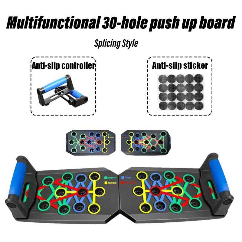 5-In-1 Push Up Board – Full Upper Body Home Gym | 28 Positions