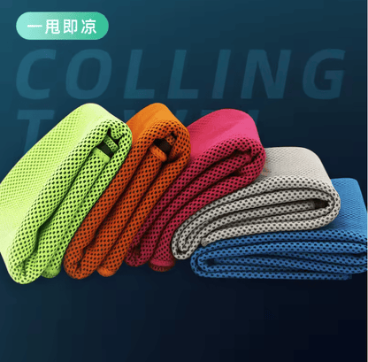 Cooling Sports Towel – Microfiber Ice Towel for Gym, Running, Yoga, Fitness & Outdoor Activities