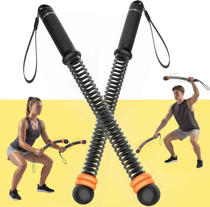 Cordless Battle Ropes – Portable HIIT Workout for Home & Travel