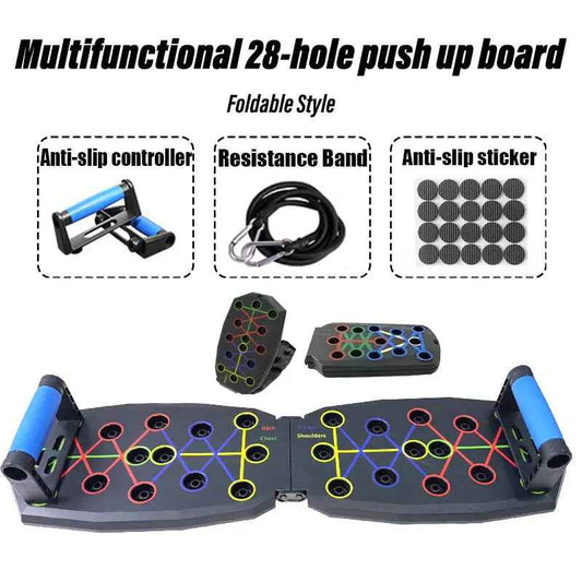 5-In-1 Push Up Board – Full Upper Body Home Gym | 28 Positions