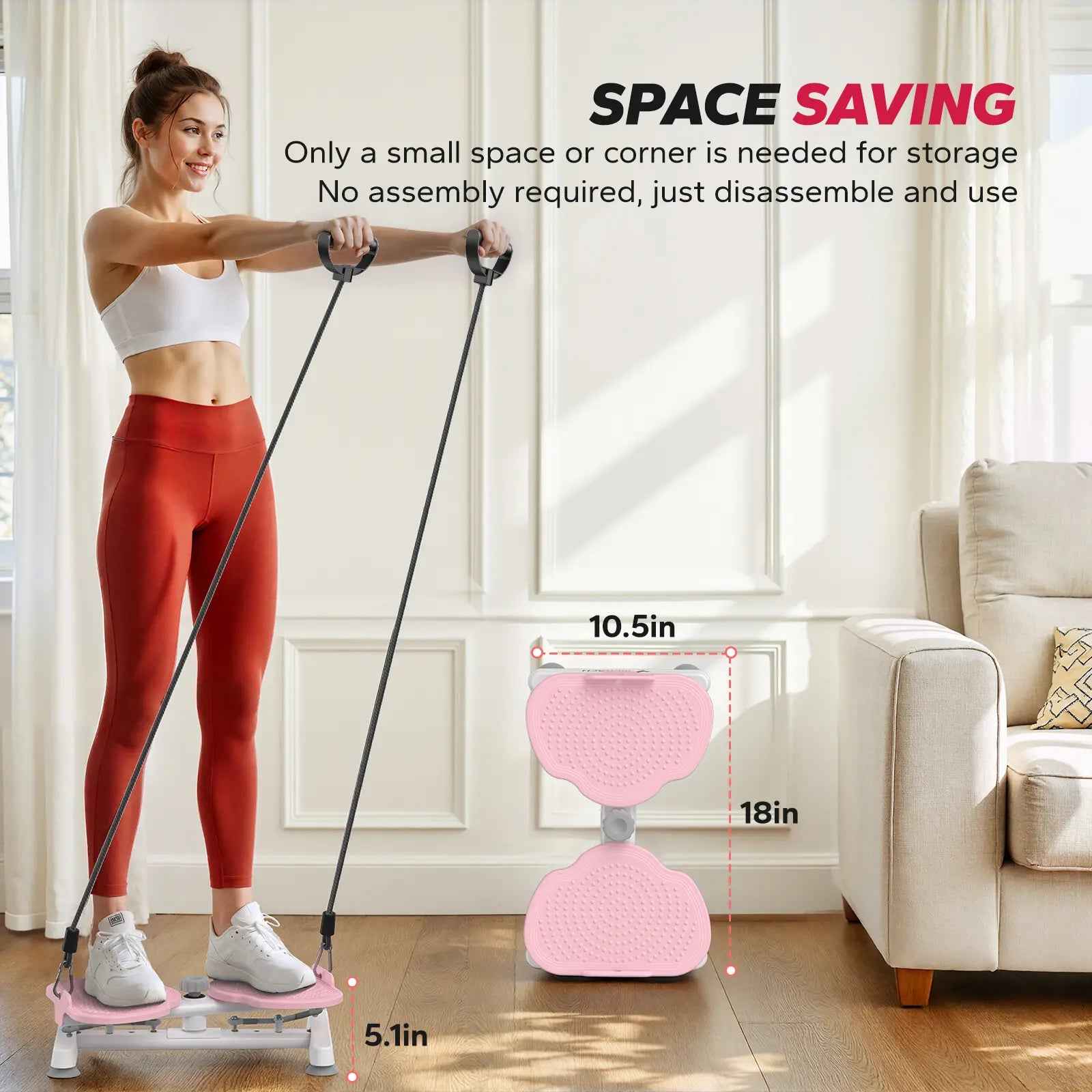 MERACH Waist Sculpt Twister – Core & Ab Toner for Home Workouts