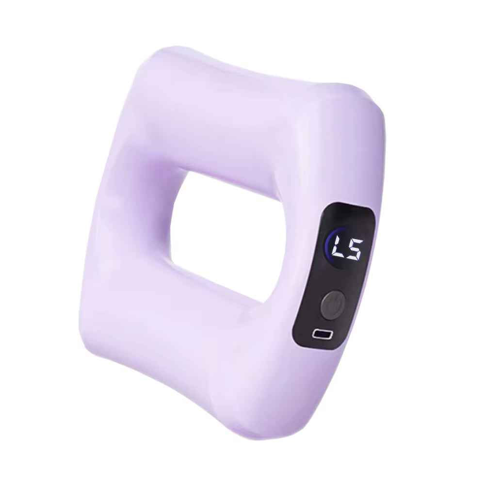 Electric Fascia Massage Ring with Vibration – Deep Tissue Body Shaping Massager for Belly & Waist