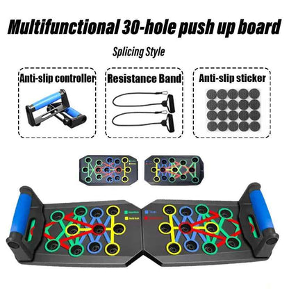 5-In-1 Push Up Board – Full Upper Body Home Gym | 28 Positions