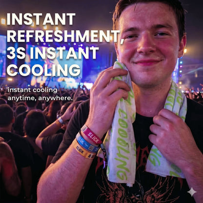 Instant Cooling Scented Towels – Portable Cooling Sports Towels for Gym, Travel & Outdoors